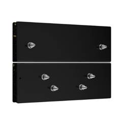SUPORTE P/VIDRO SV 21/22 SERIES PRETO