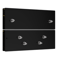 SUPORTE P/VIDRO SVR 21/22 SERIES PRETO