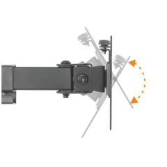 SUP GIRATORIO DE MESA P- 2 MONITORES