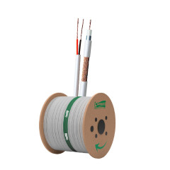 CABO COAX HIBRF4MMCEL(F)DBNU 2X26AWG300M